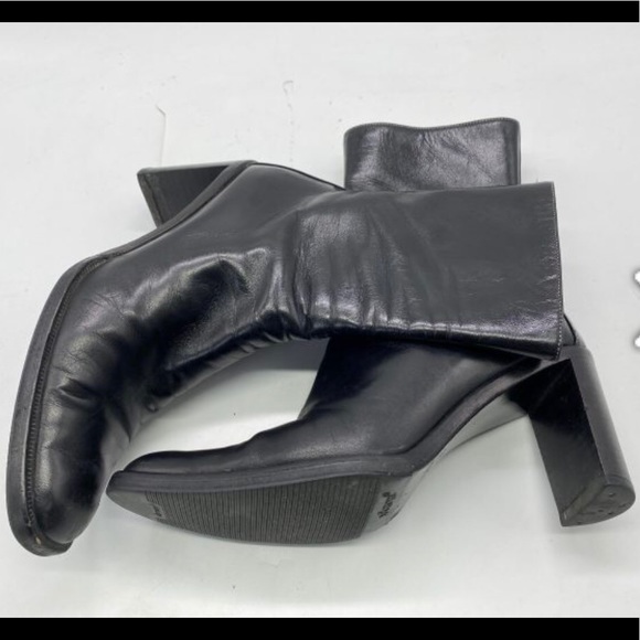 Gucci leather Black boots - Picture 1 of 2